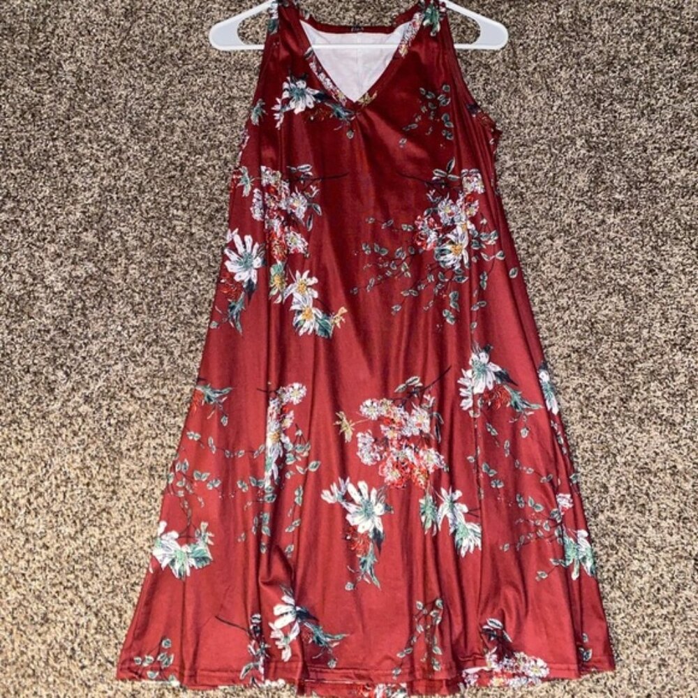 Floral Sleeveless Dress